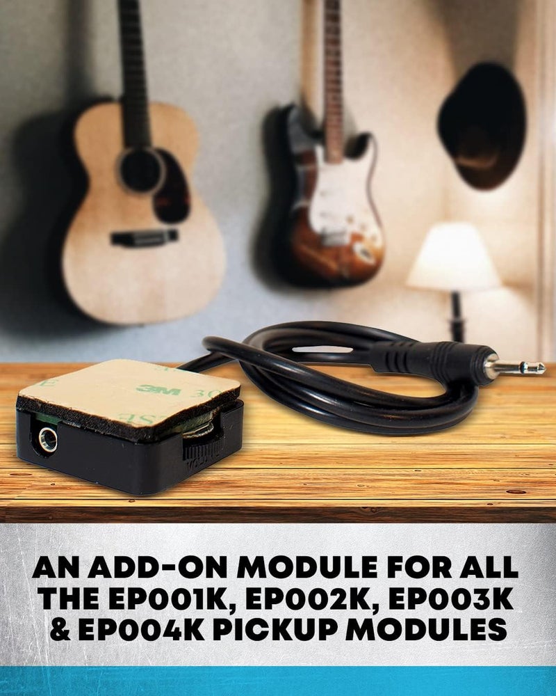 Journey Instruments Passive Soundhole Volume Wheel - EPA01 Passive Volume Wheel Add-on for Passive Pickups - Passive Soundhole Volume Wheel for Guitar Pickups - Image 3